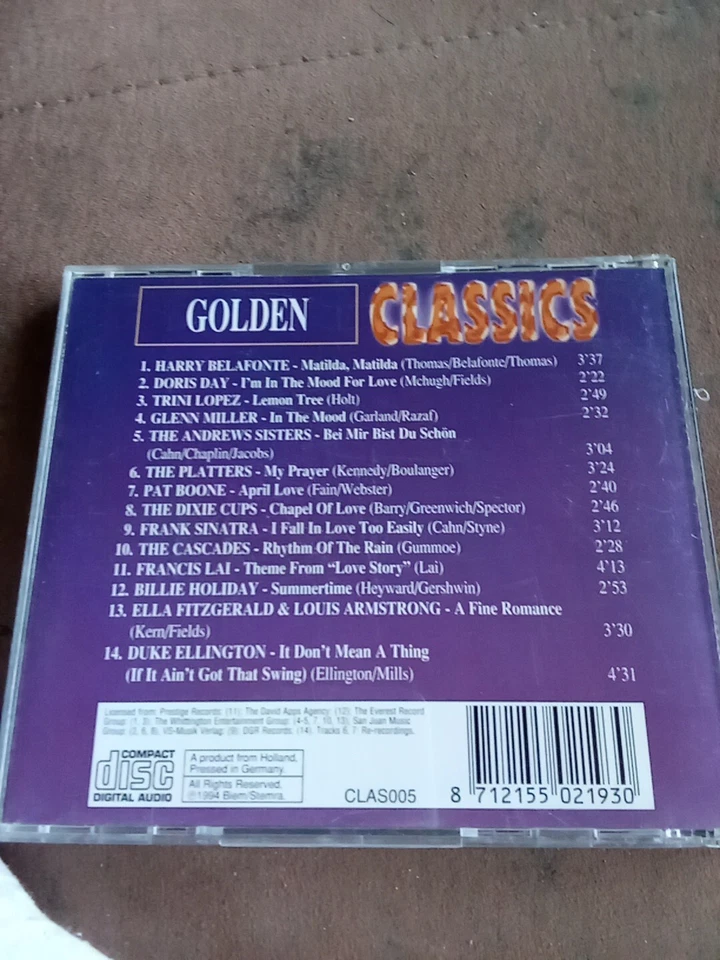 CD: Golden Classics - Bild 2 von 2