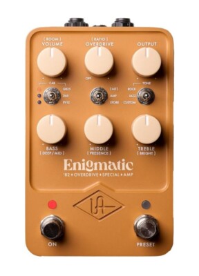 Universal Audio Enigmatic '82 Overdrive Special, BRAND NEW! FREE S&H IN THE U.S.
