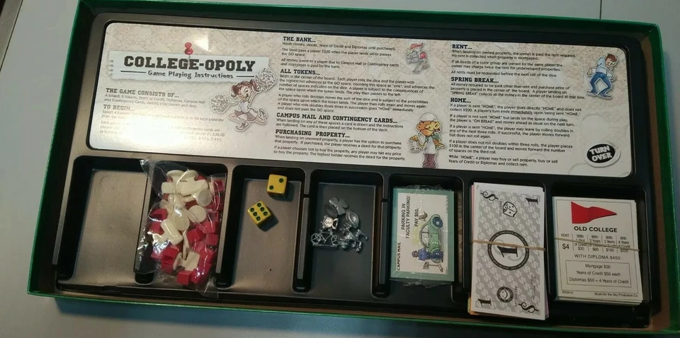 IRISHOPOLY Notre Dame University Fighting Irish Monopoly Board Game - Image 3 of 4