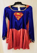 Rubies SuperGirl Costume - Girls Short Dress Size Small - Suit Halloween Party