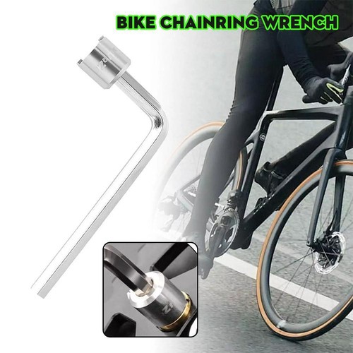 Bike Chainring Bolt Wrench Spanner Slotted Type Nut Wrench for Folding