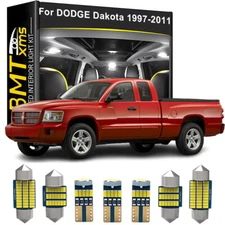 12x Interior LED Light Bulbs License plate For DODGE Dakota 1997-2010 2011