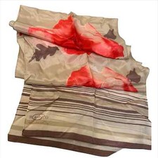 NWT Oscar By Oscar De La Renta Silk Scarf