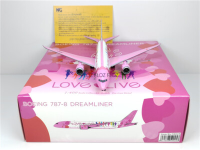 NG Models Love Live for Boeing B787-8 JA01LL Dreamliner 1