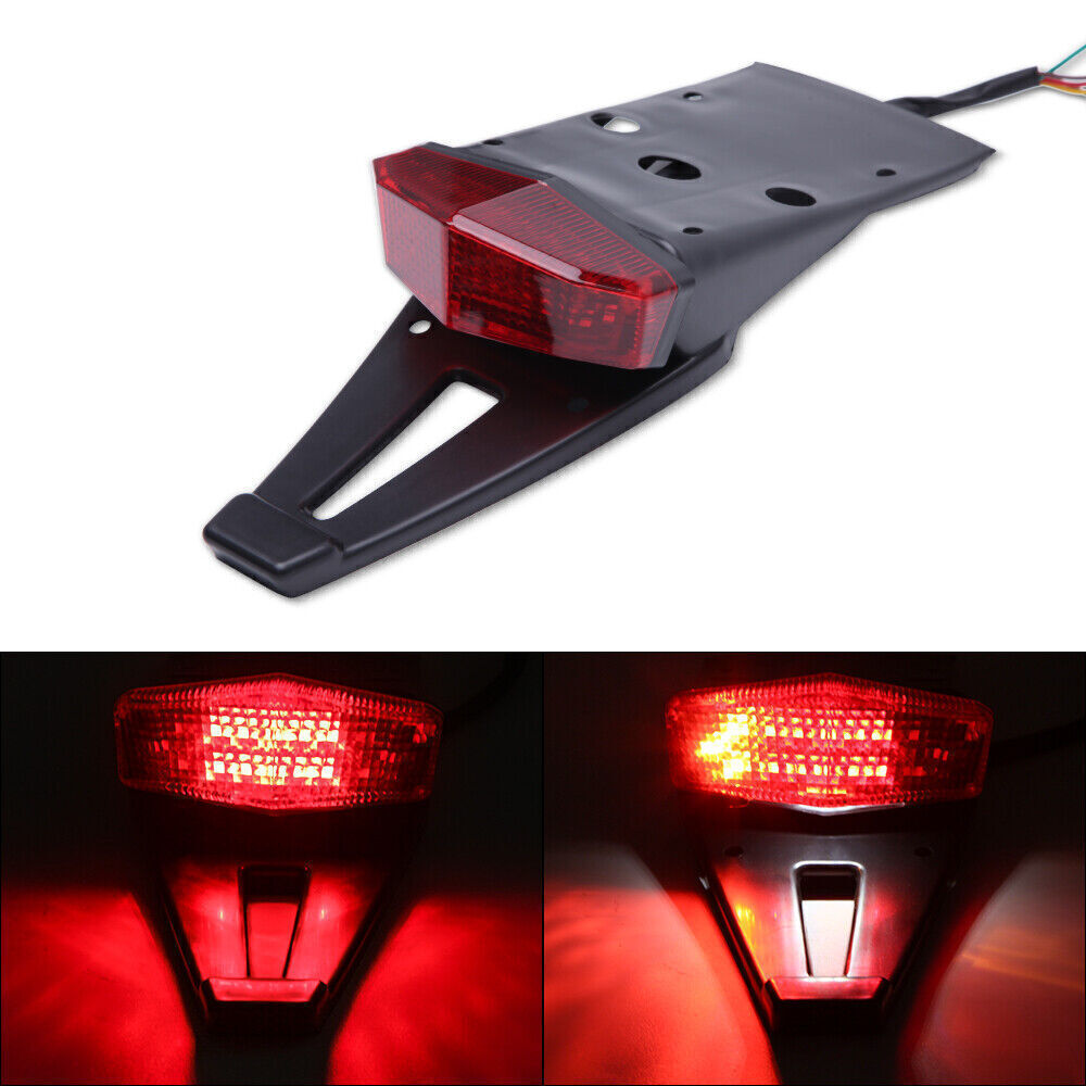 LED Fender Turn Signal Light Brake Tail Rear Lights Kit For