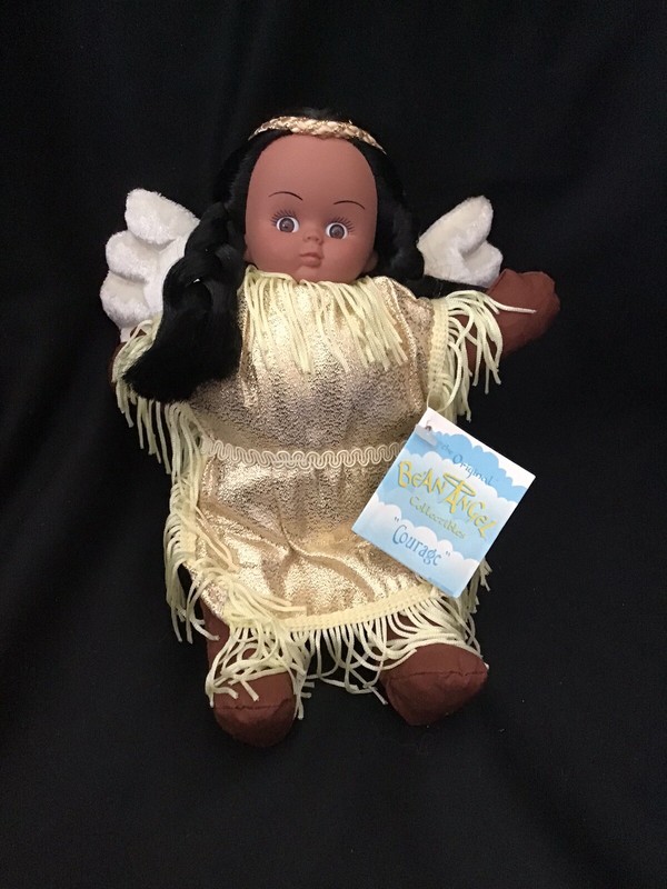 Be An Angel - Native American  9”Bean Bag Doll - “COURAGE"
