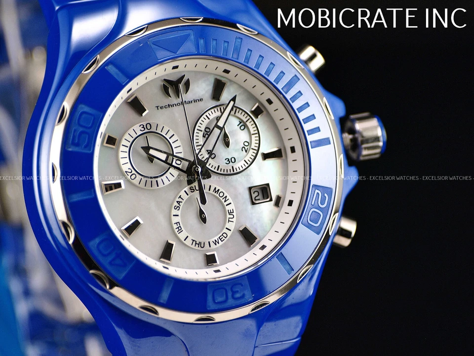 Reloj TechnoMarine Hombre 45mm Zafiro Crucero Cronógrafo Cerámica y Acero Inoxidable Foto 2 de 4