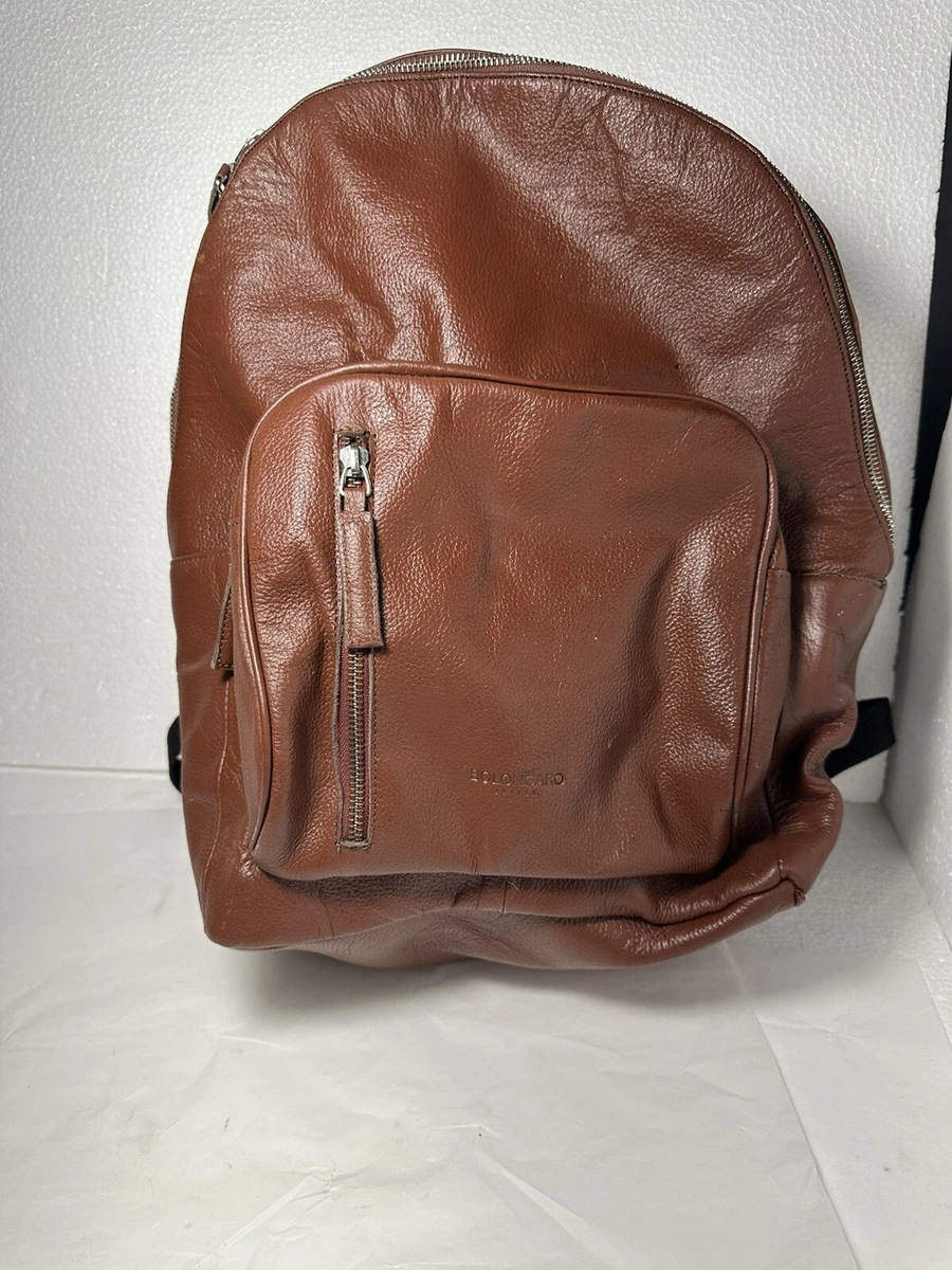 Bolongaro Trevor Leather backpack