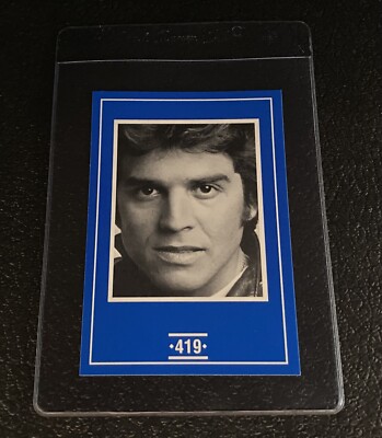 Erik Estrada Card 1991 Face To Face Game Canada Games Chips TV Show Actor Movies