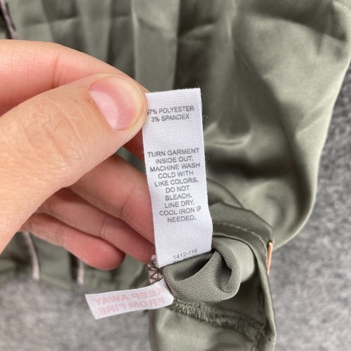 New Danskin Sleepshirt Women XL Gray Collared Short Sleeve Pullover Casual - Picture 9 of 10
