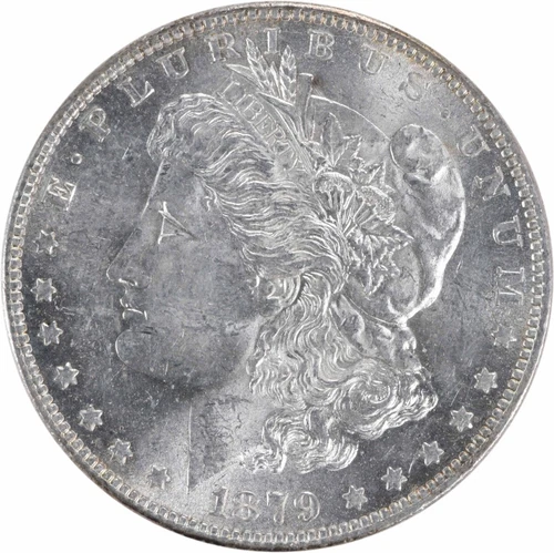 1879-O Morgan Silver Dollar AU Slider Uncertified #214
