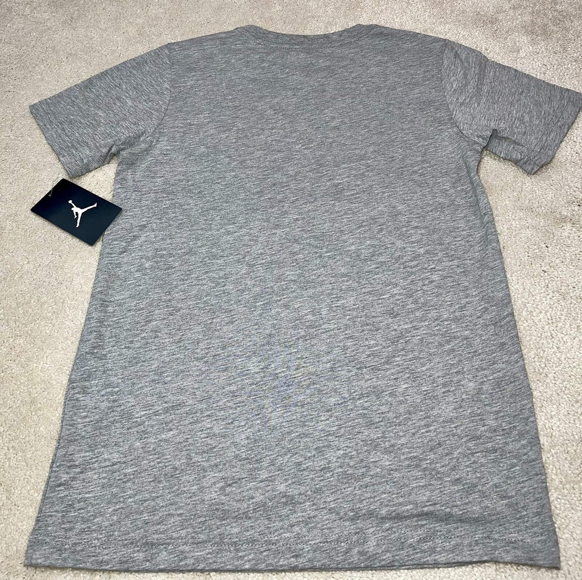 ✓ $20 Michael Air Jordan Brand Nike Graphic Tee Boys M Heather