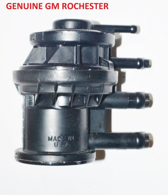 NOS GM CANISTER PURGE VALVE CAMARO CAPRICE CAMINO IMPALA MONTE CARLO