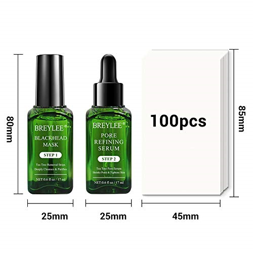 breylee tea tree oil blackhead removing kit