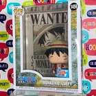 Monkey D. Luffy One Piece Wanted Poster Funko Pop NYCC Fall Convention Anime