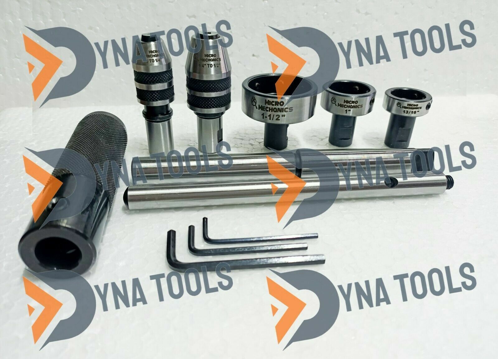 Lathe Tailstock Tap And Die Holder Set MT2 Shank Threading Tapping Kit