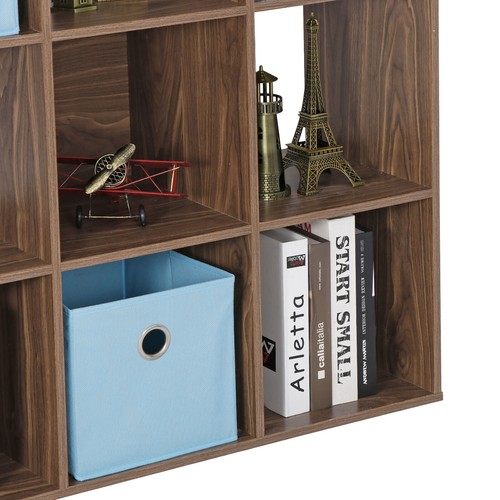 Scaffale portaoggetti cubico 9 cubi libreria portaoggetti giocattoli decorazione espositore scaffale - Foto 12 di 12