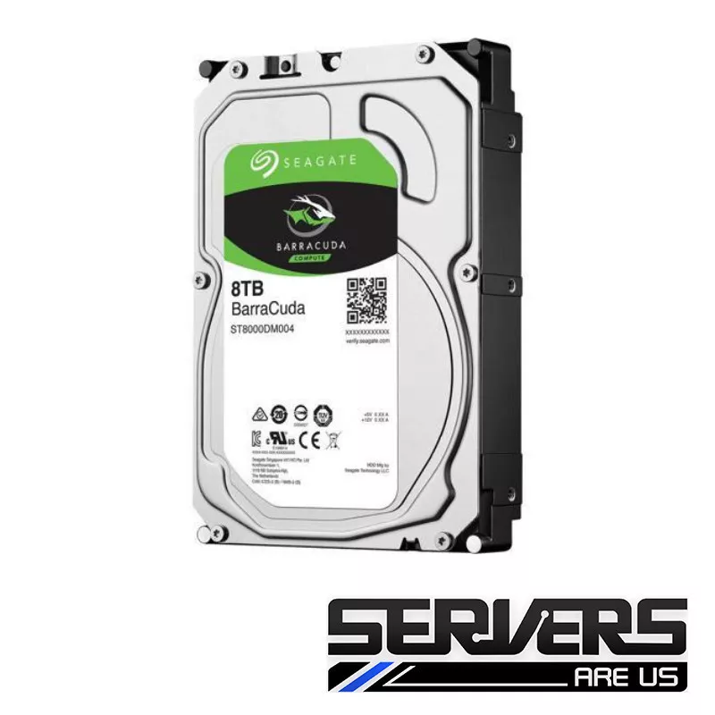 8TB Seagate Barracuda 3.5-inch SATA III 5400rpm 6GB Internal Hard Drive