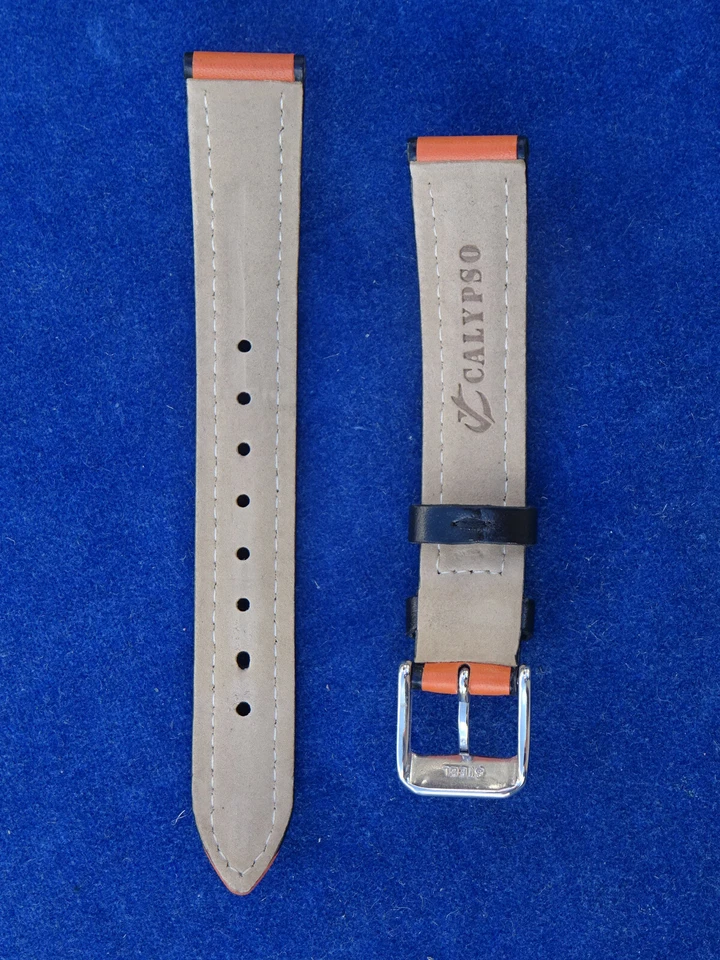 RARE TOP ++ BRACELET MONTRE VINTAGE Watch strap - CALYPSO 16 MM - Photo 2/4