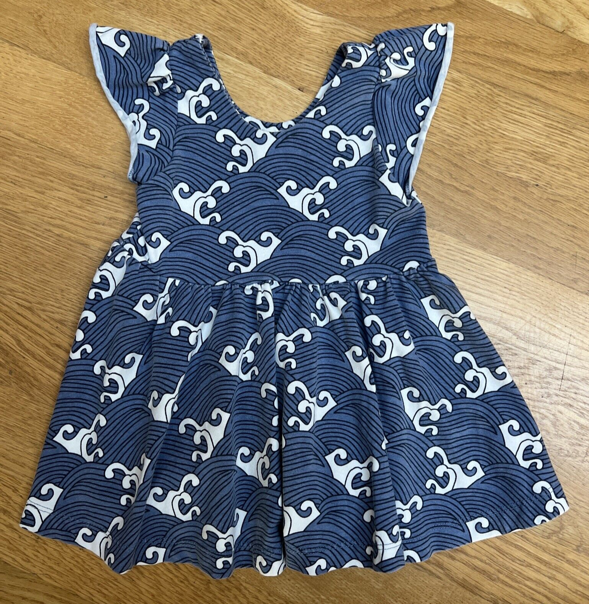 MONICA + ANDY Let's Dance Blue Wave Dress 6-12M Stretch Organic Cotton Cap Slv | eBay MONICA + ANDY Let's Dance Blue Wave Dress 6-12M Stretch Organic Cotton Cap Slv | eBay