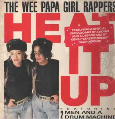 Wee Papa Girl Rappers Heat It Up +HYPE SOC Vinyl Single 12inch Jive