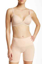 YUMMIE SEAMLESS SHAPING SHORT UNDERWEAR NUDE YT6-525 SMALL / MEDIUM NEW