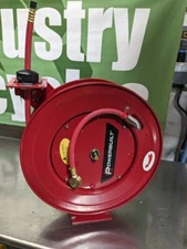 POWERBUILT Hose Reel with Hose: 3/8″ ID Hose x 50'  PARTS/REPAIR  642228
