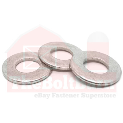 #10 316 Stainless Steel Flat Washers (Pick Quantity)