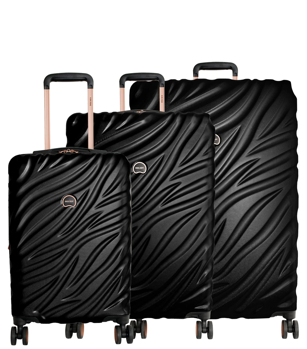 Delsey Paris Alexis 3-Piece Lightweight Luggage Set with TSA Lock