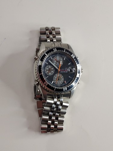 FOR PARTS OR REPAIR SEIKO 7T42-6A50 SPORTS 150 DIVERS CHRONOGRAPH WATCH