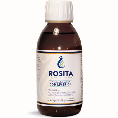 TESTSIEGER Rosita Lebertran laborgeprüft natürliche Omega-3 DHA EPA Vitamin A+D