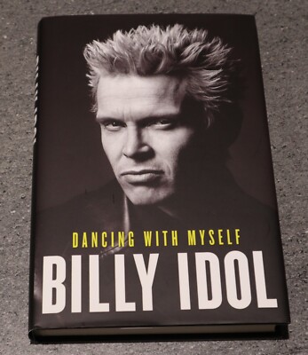 BILLY IDOL signiert Dancing With Myself Hardcover Buch Geschenk - authentisches Autogramm