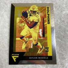 Jaylen Waddle RC 2021 Panini Chronicles Rookie Flux Dolphins Football Card FX-13