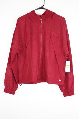 Women's Sofia Active by Sofia Vergara Crocodile Print Track-Jacket Red Large