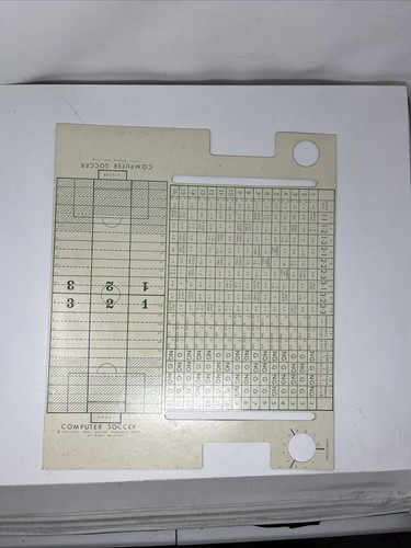 Lot Of 3 1971 Electronic Data Computer Inserts Football Soccer Basketball - Picture 2 of 9