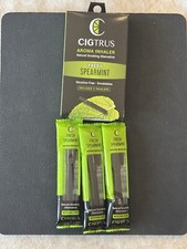 Stop Smoking Quit Aid   Natural Nicotine-Free Spearmint Flavor Inhaler 3-Pack