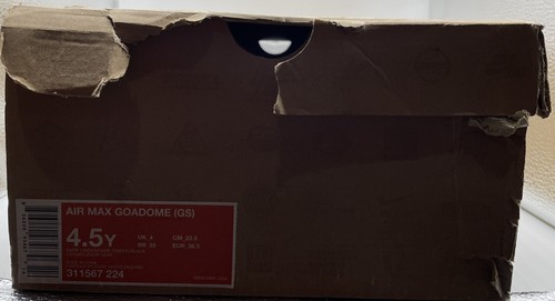 Nike Air Max Goadome GS Dark Cinder 2008 ACG Zapatillas 311567-224 Talla 4,5 Nuevas en Caja - Imagen 15 de 15
