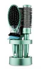 Hair Care Professional Quality 12 Piece Hair Brush Set - Teal