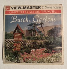 View-Master BUSCH GARDENS TAMPA FLORIDA A 988 - 3 Reel Set V1 
