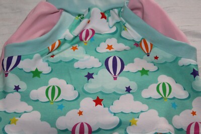Rock mit Taschen-handmade-Lümmelrock-Neu-in den Wolken