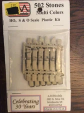 AM Models HO Scale Display Stones Item 502 NEW 
