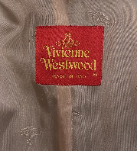 Vintage Vivienne Westwood Red Label Jacket Womens 10 3 Button Velvet Collar 90s - Picture 2 of 8