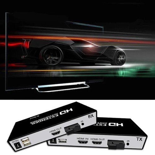 20Km HDMI Fiber Optical USB KVM Extender Video Transmitter Receiver Loop SC PORT - Picture 5 of 18