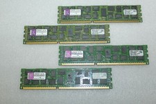 Kingston 16GB 4X4GB PC3-10600 DDR3 ECC Server Memory Ram KVR1333D3D4R9S/4GED