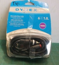 Dynex 6' 1.8m RCA Audio/Video Cable