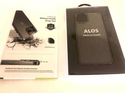 SwitchEasy Alos For iPhone 13 - Dark Clear Anti-Yellowing- Microbial Bumper Case