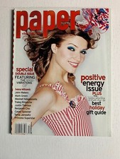 Paper Magazine Dec Jan 2002 - Ivana Milicevic, Mark Green