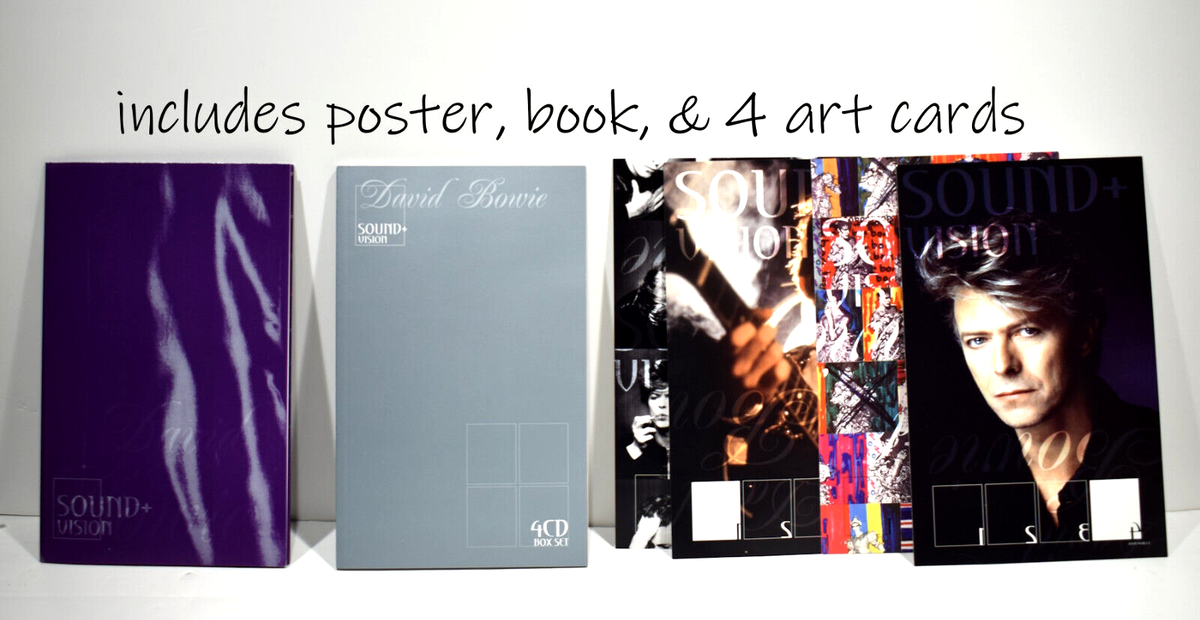 DAVID BOWIE Sound + Vision 4CD Box Set 2003 724359451121 | eBay DAVID BOWIE Sound + Vision 4CD Box Set 2003 724359451121 | eBay