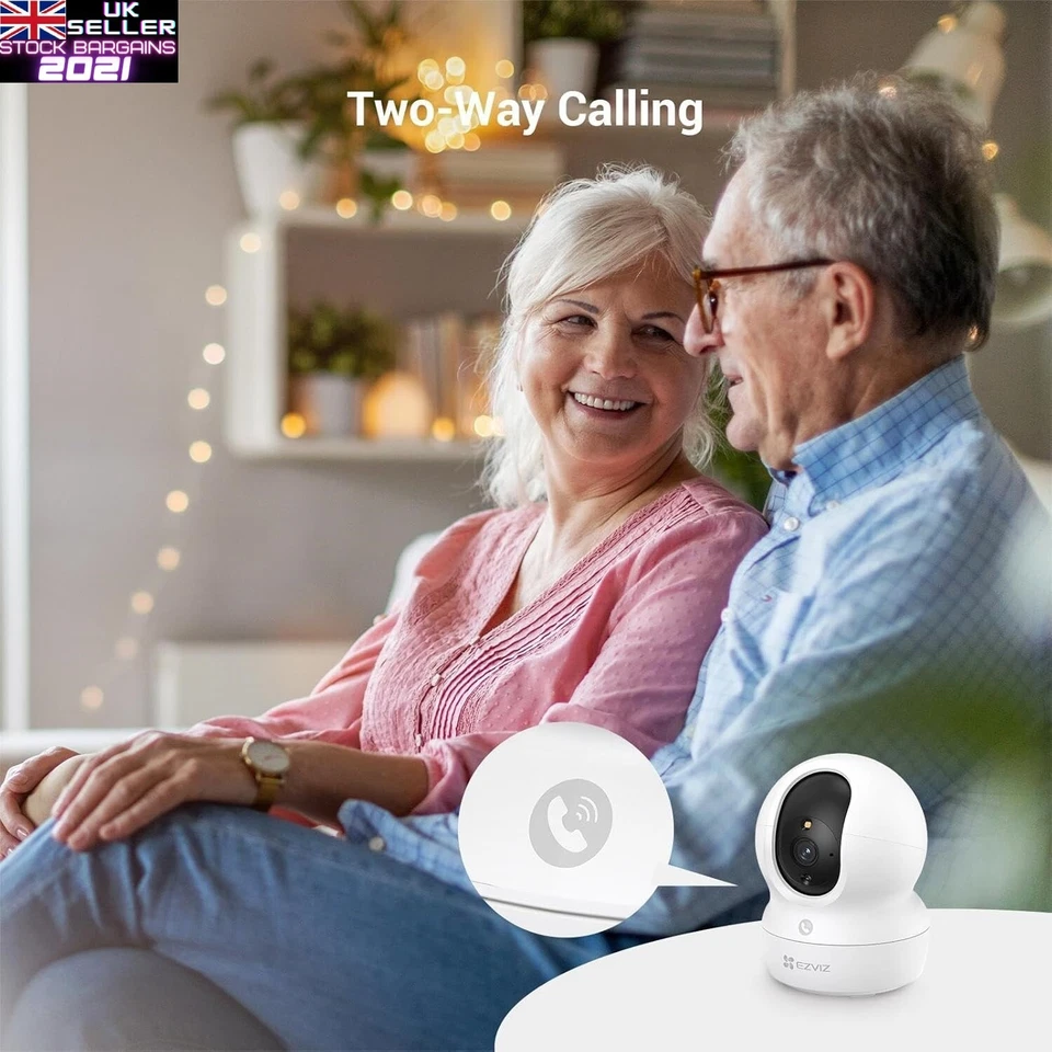 EZVIZ Smart Home Security Camera CP1 Pro 1080P 2-Way Audio Works w Alexa (E536) - Image 4 of 4