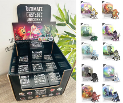 Ultimate Unstable Unicorns Unstable Games - Vinyl Mini Series COMPLETE SET OF 10